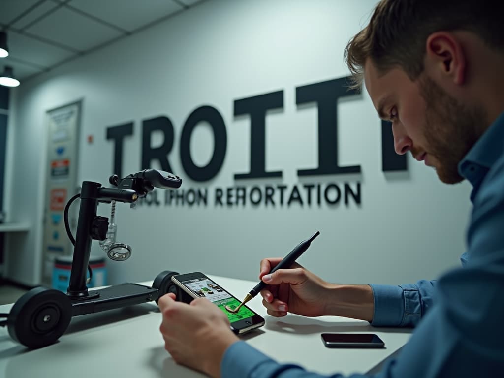 Réparation Connecteur de charge à Chauvry - TROTTIPHONE