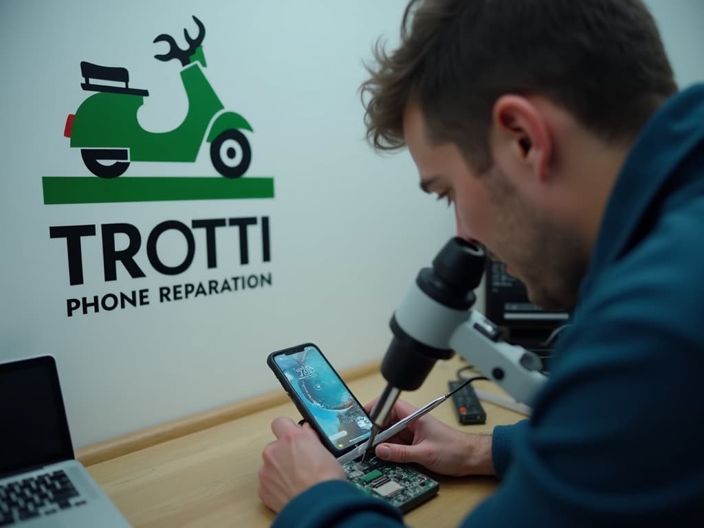 Réparation Connecteur de charge à Courcelles-sur-Viosne - TROTTIPHONE