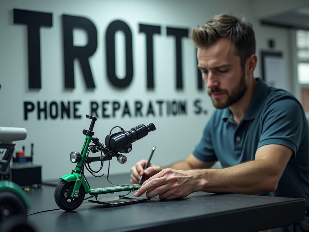 Réparation Connecteur de charge à Domont - TROTTIPHONE