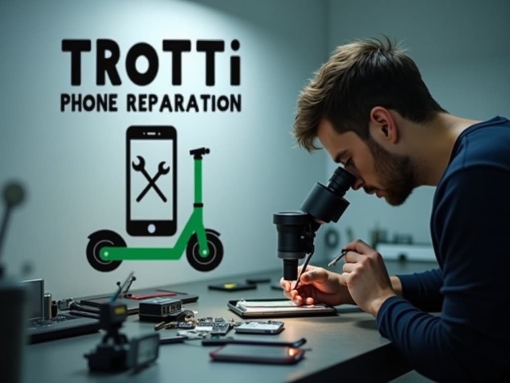 Réparation Connecteur de charge à Gouzangrez - TROTTIPHONE