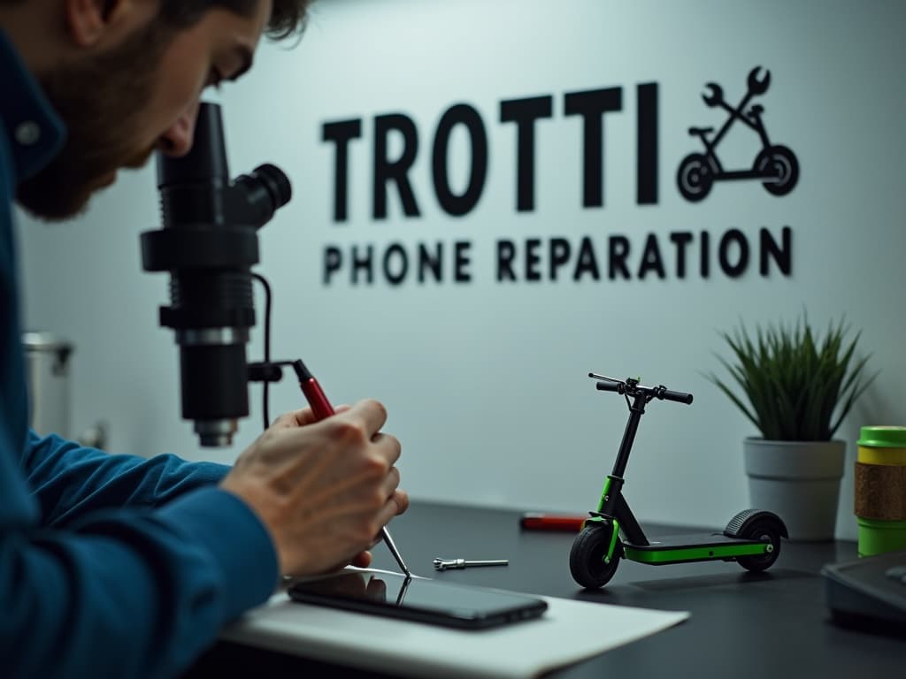 Réparation Connecteur de charge à Herblay-sur-Seine - TROTTIPHONE