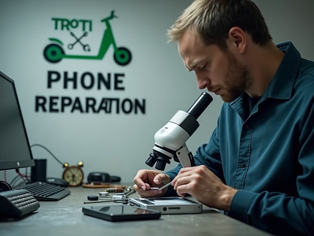 Réparation Connecteur de charge à Hérouville-en-Vexin - TROTTIPHONE