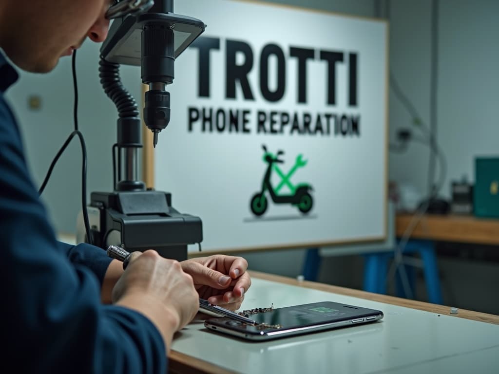 Réparation Connecteur de charge à Jouy-le-Moutier - TROTTIPHONE