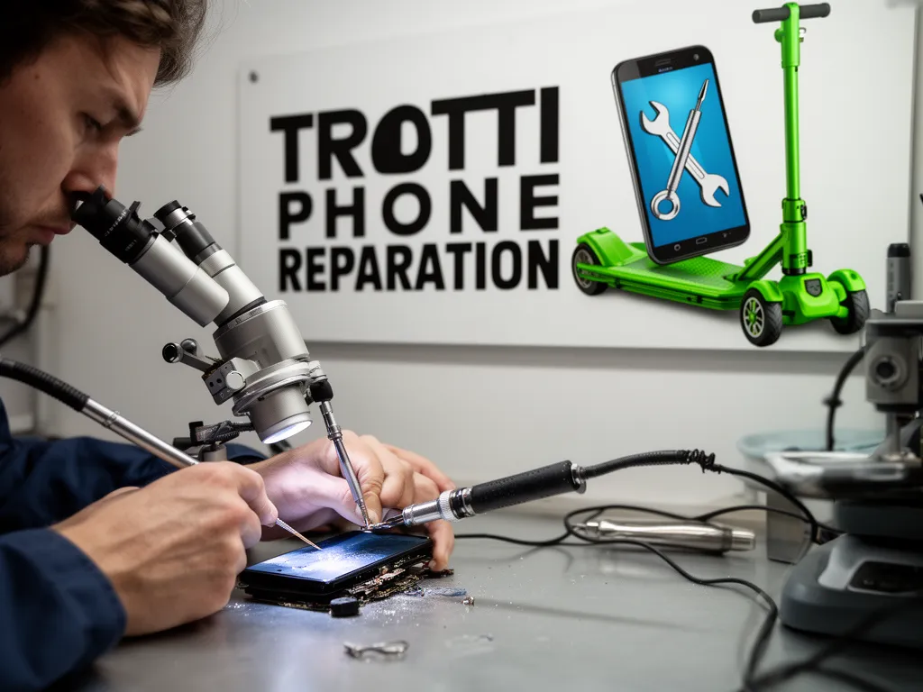 Réparation Connecteur de charge à Le Mesnil-Aubry - TROTTIPHONE