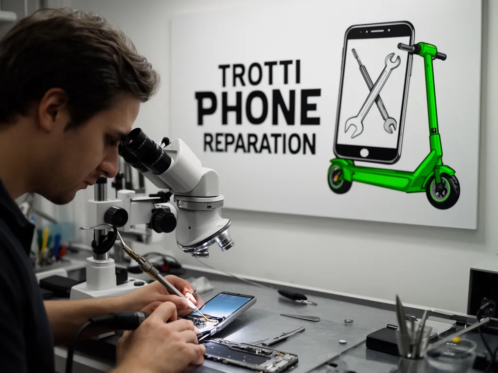 Réparation Connecteur de charge à Marly-la-Ville - TROTTIPHONE