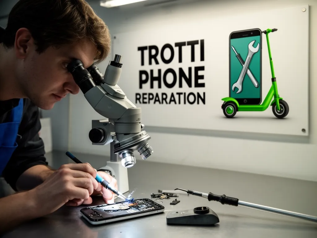 Réparation Connecteur de charge à Menouville - TROTTIPHONE