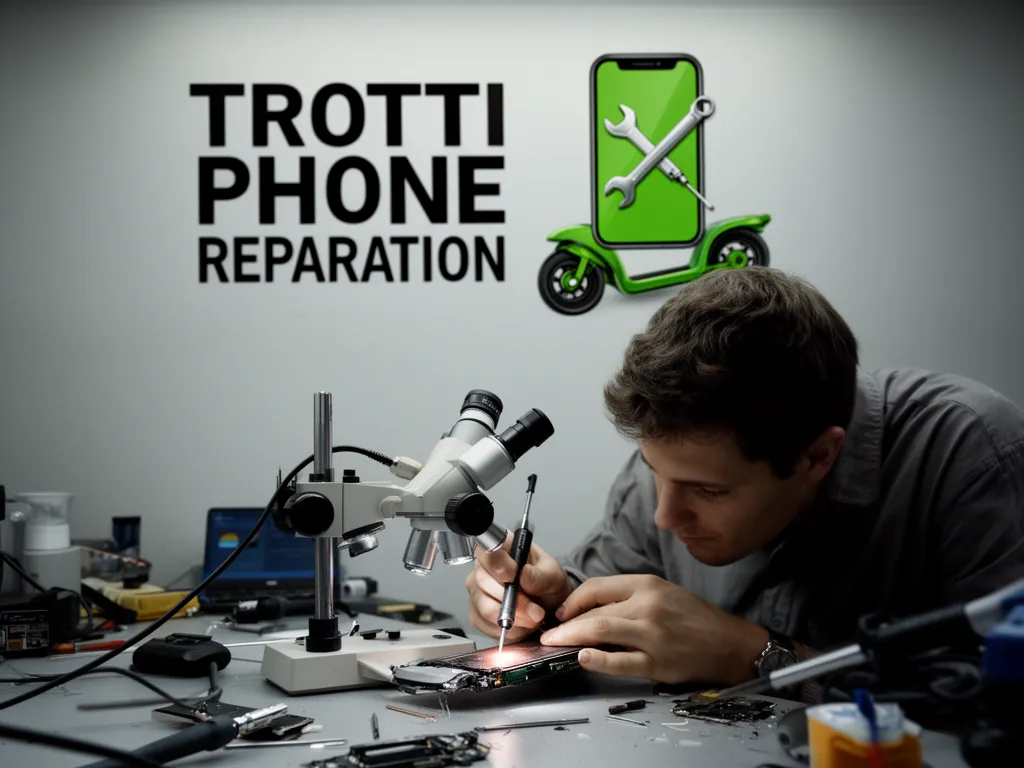 Réparation Connecteur de charge à Montgeroult - TROTTIPHONE