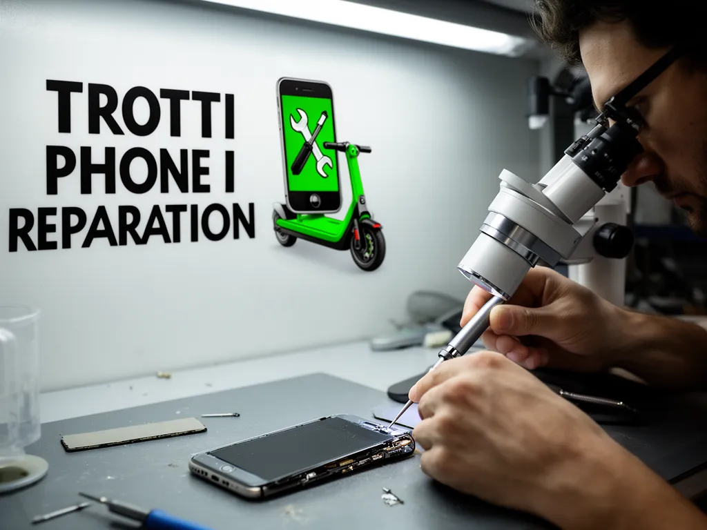 Réparation Connecteur de charge à Montreuil-sur-Epte - TROTTIPHONE