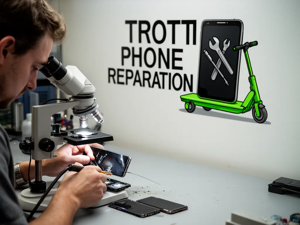 Réparation Connecteur de charge à Reilly - TROTTIPHONE