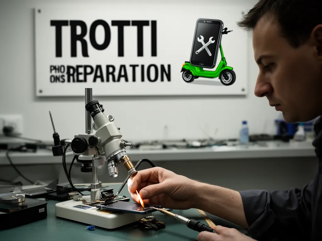 Réparation Connecteur de charge à Us - TROTTIPHONE