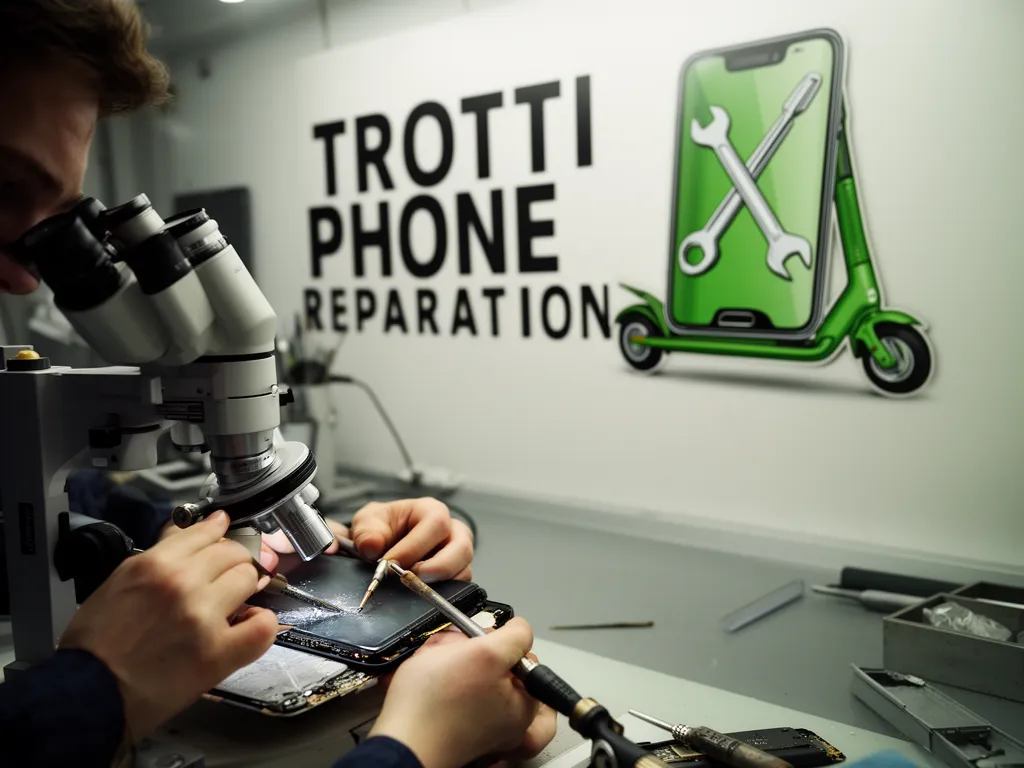 Réparation Connecteur de charge à Vallée - TROTTIPHONE