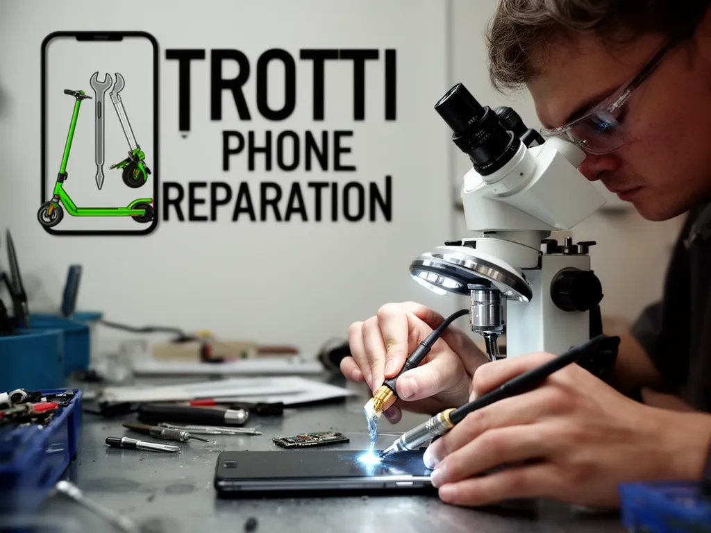 Réparation Connecteur de charge à Viarmes - TROTTIPHONE