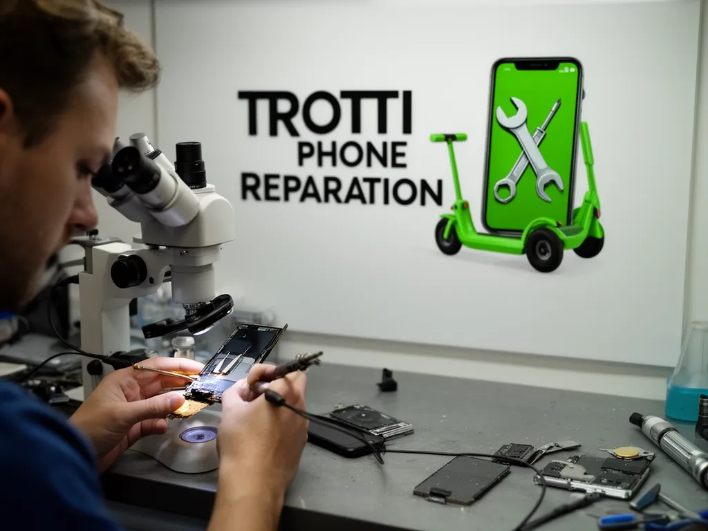 Réparation Connecteur de charge à Vigny - TROTTIPHONE