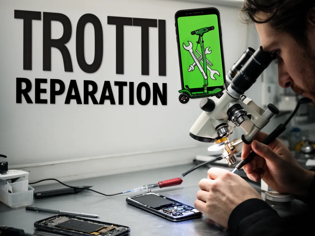 Réparation Connecteur de charge à Villaines-sous-Bois - TROTTIPHONE