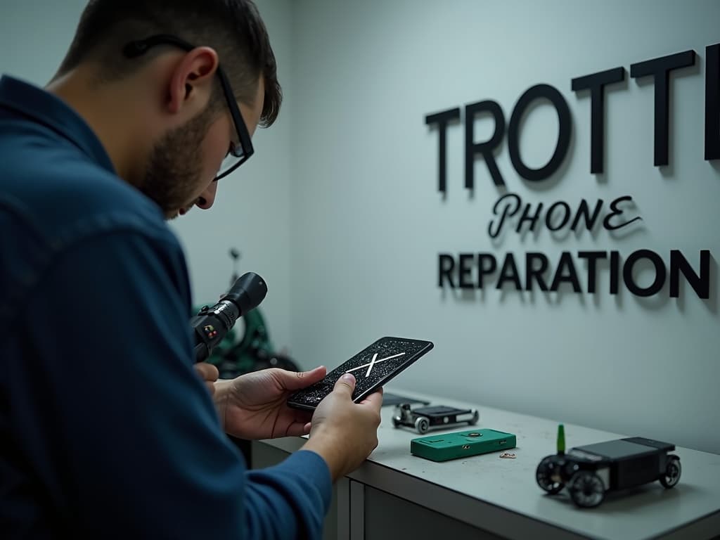 Réparation Vitre arrière à Aincourt - TROTTIPHONE