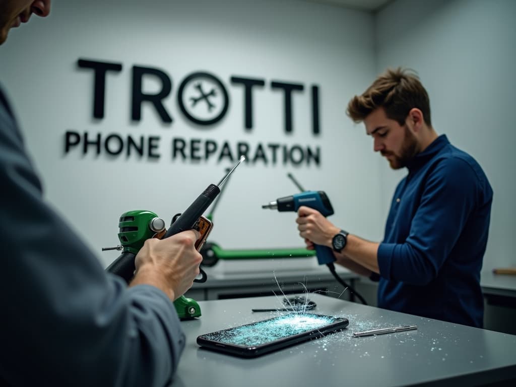 Réparation Vitre arrière à Beaumont-sur-Oise - TROTTIPHONE