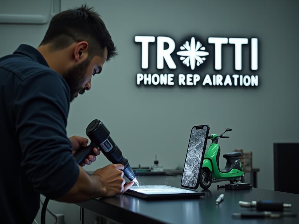 Réparation Vitre arrière à Brignancourt - TROTTIPHONE