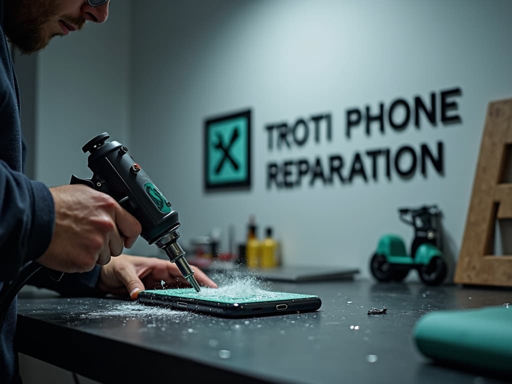 Réparation Vitre arrière à Bruyères-sur-Oise - TROTTIPHONE