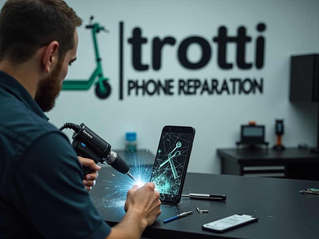 Réparation Vitre arrière à Chars - TROTTIPHONE