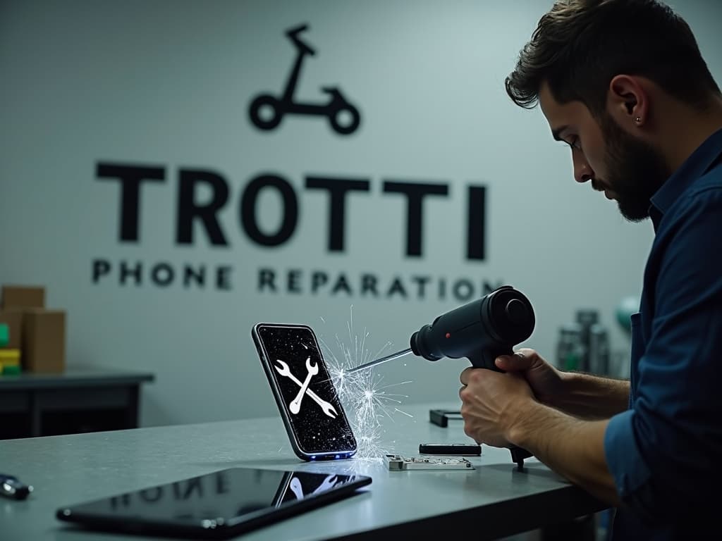 Réparation Vitre arrière à Chaumontel - TROTTIPHONE