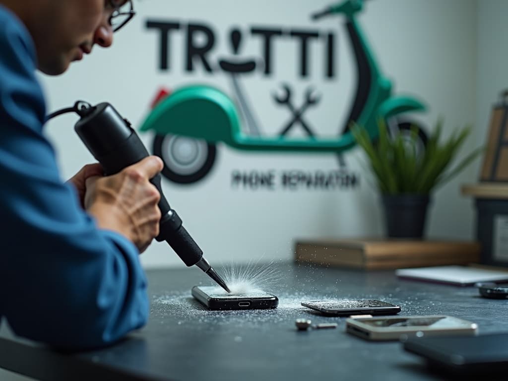 Réparation Vitre arrière à Chennevières-lès-Louvres - TROTTIPHONE