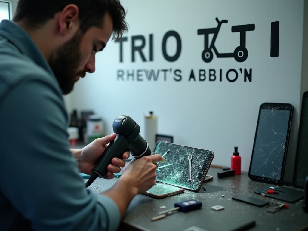 Réparation Vitre arrière à Eaubonne - TROTTIPHONE