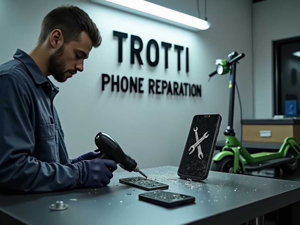 Réparation Vitre arrière à Épinay-Champlâtreux - TROTTIPHONE