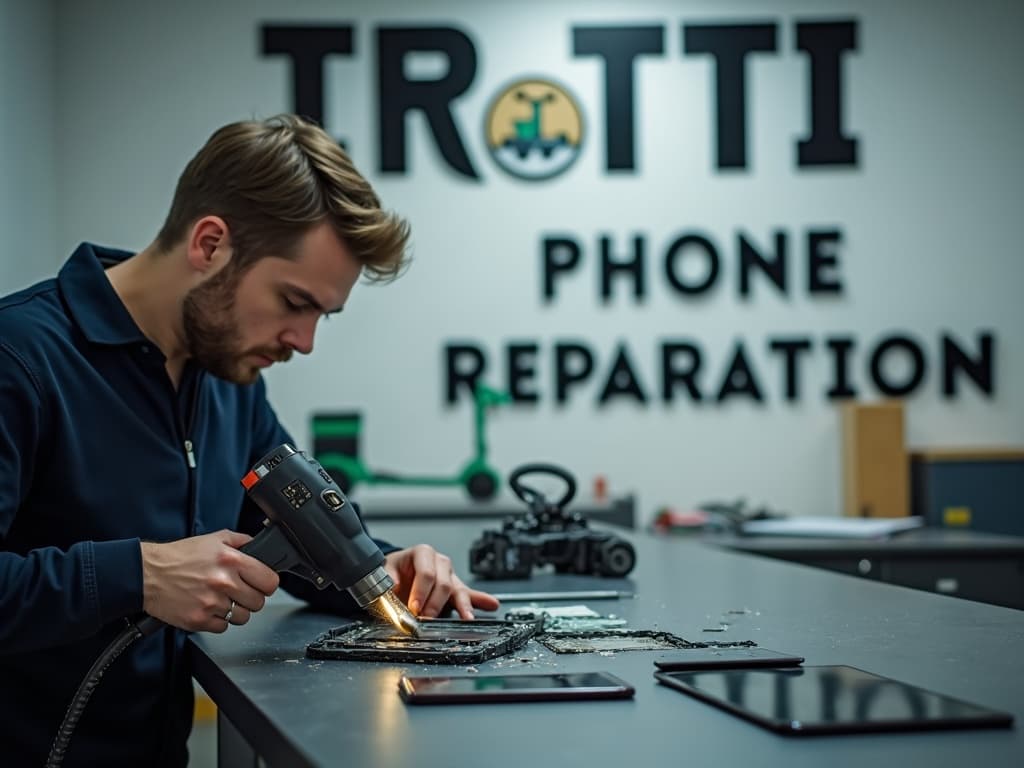 Réparation Vitre arrière à Ermont - TROTTIPHONE