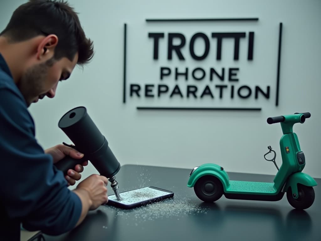 Réparation Vitre arrière à Fosses - TROTTIPHONE