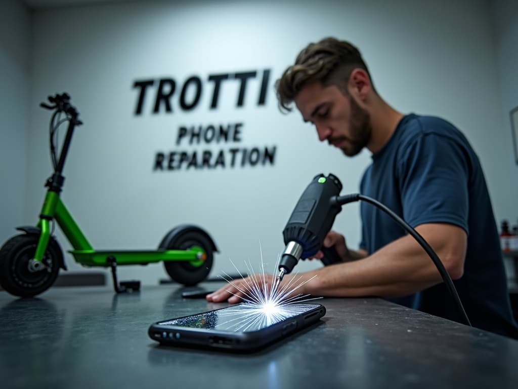 Réparation Vitre arrière à Guiry-en-Vexin - TROTTIPHONE