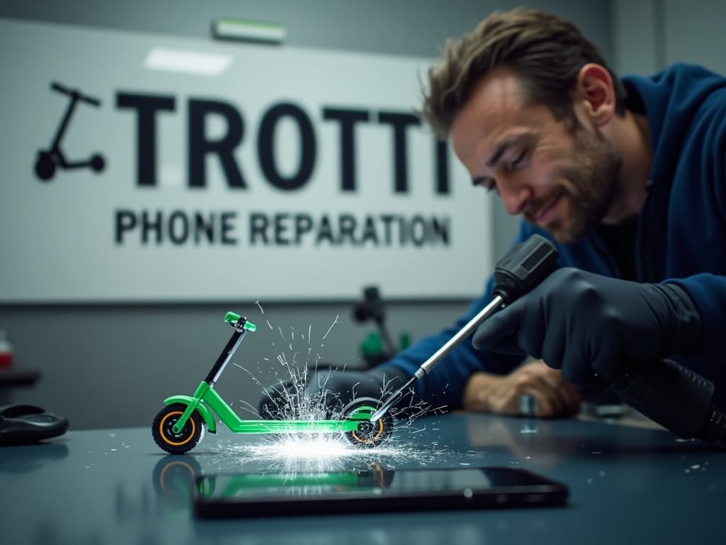 Réparation Vitre arrière à Haravilliers - TROTTIPHONE