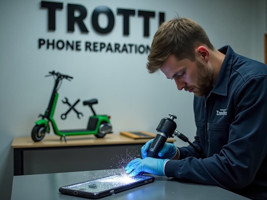 Réparation Vitre arrière à Haute-Isle - TROTTIPHONE