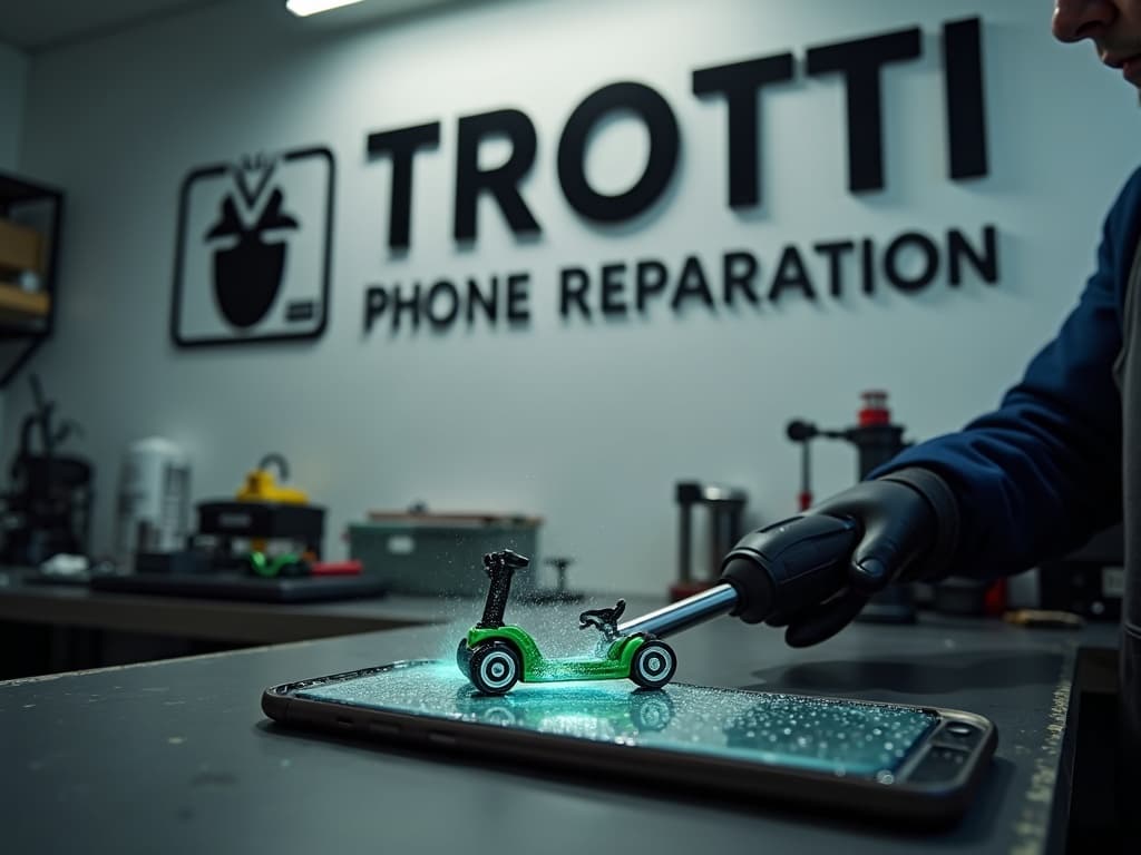 Réparation Vitre arrière à Hédouville - TROTTIPHONE