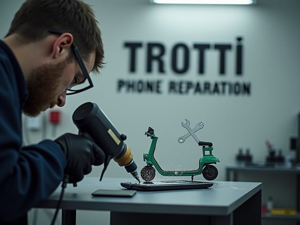 Réparation Vitre arrière à Jouy-le-Moutier - TROTTIPHONE