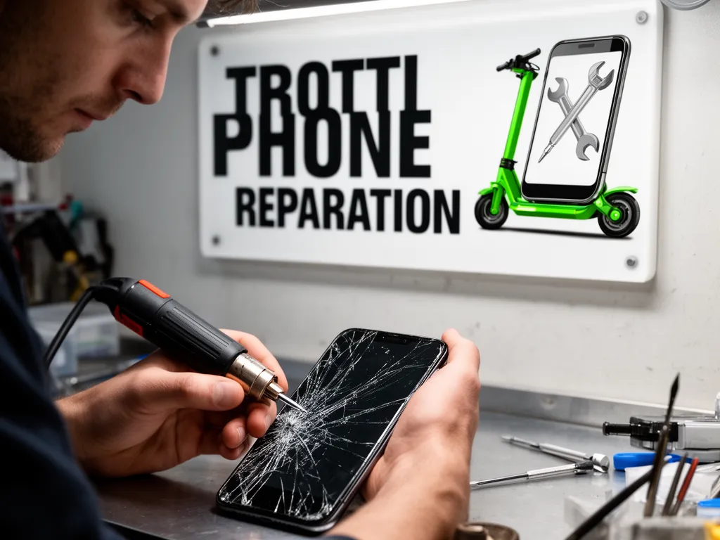 Réparation Vitre arrière à Lassy - TROTTIPHONE