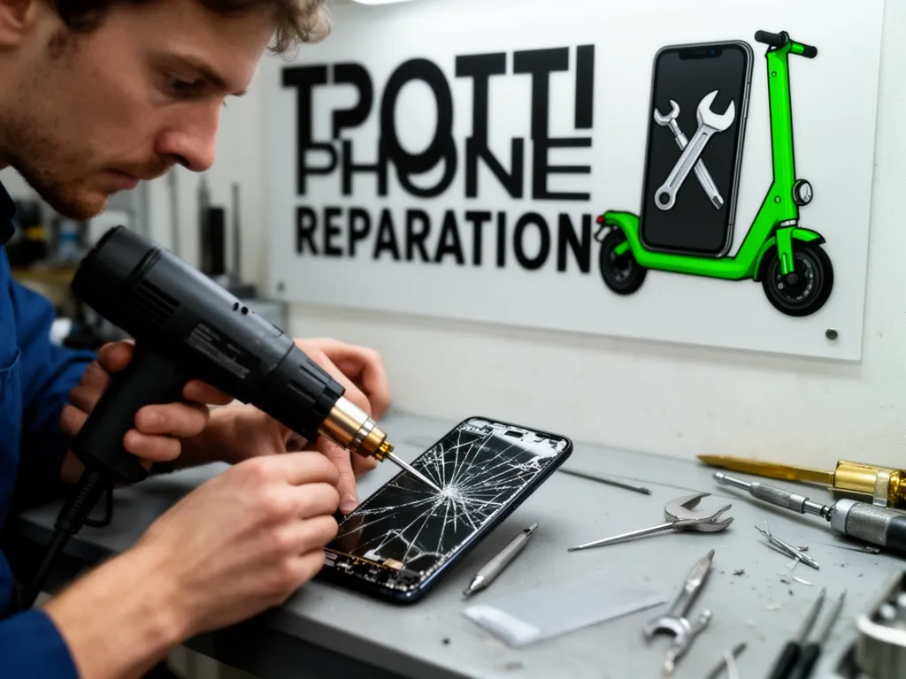 Réparation Vitre arrière à Le Plessis-Luzarches - TROTTIPHONE