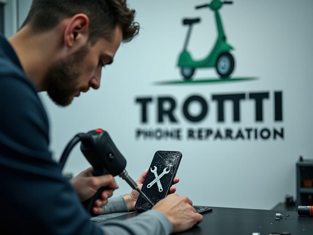 Réparation Vitre arrière à Margency - TROTTIPHONE