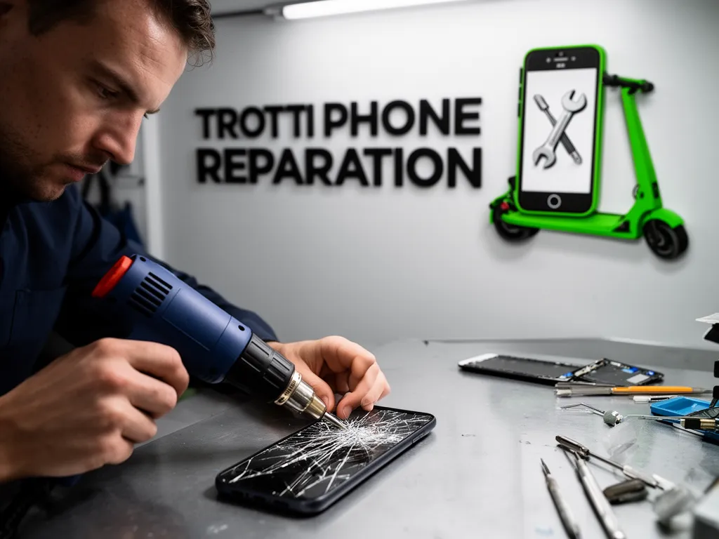 Réparation Vitre arrière à Marly-la-Ville - TROTTIPHONE