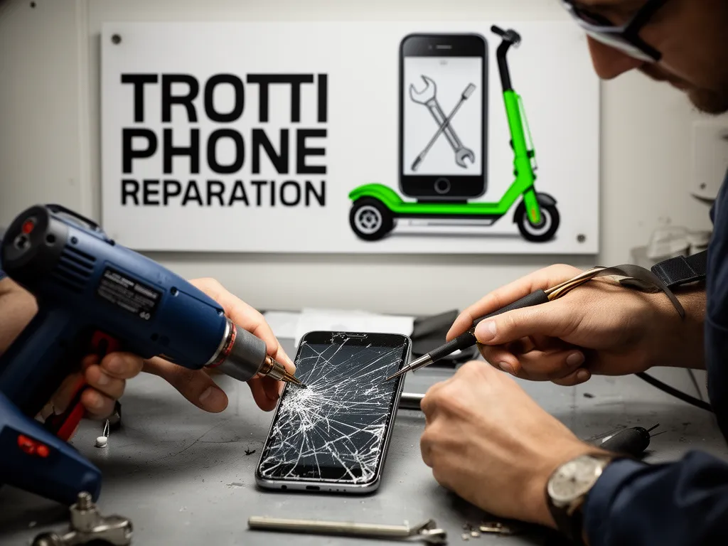 Réparation Vitre arrière à Moussy - TROTTIPHONE