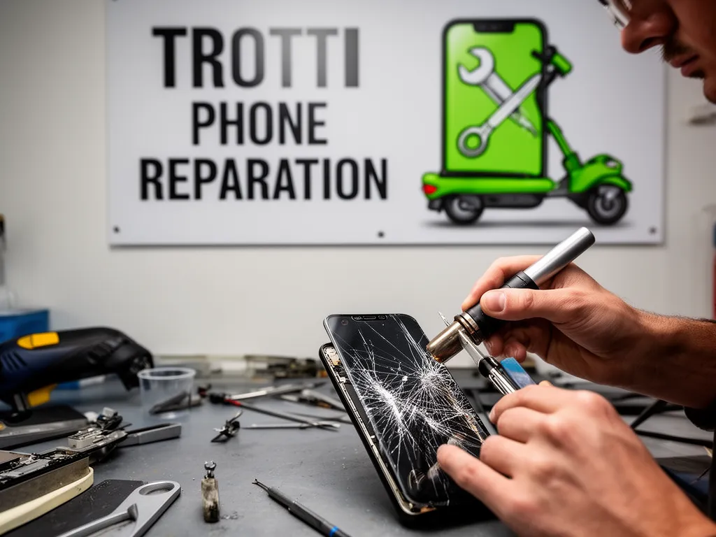 Réparation Vitre arrière à Nesles-la-Vallée - TROTTIPHONE