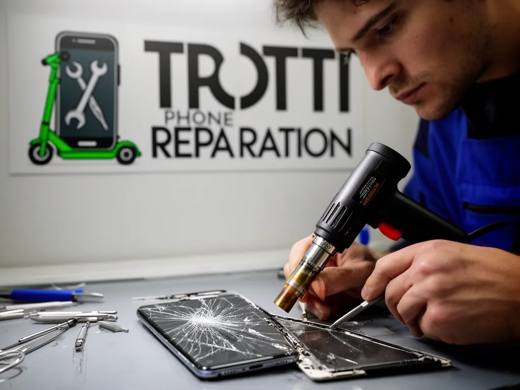 Réparation Vitre arrière à Nucourt - TROTTIPHONE