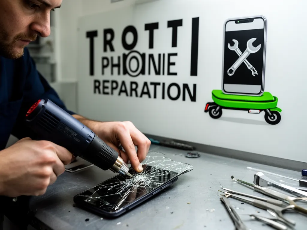 Réparation Vitre arrière à Omerville - TROTTIPHONE