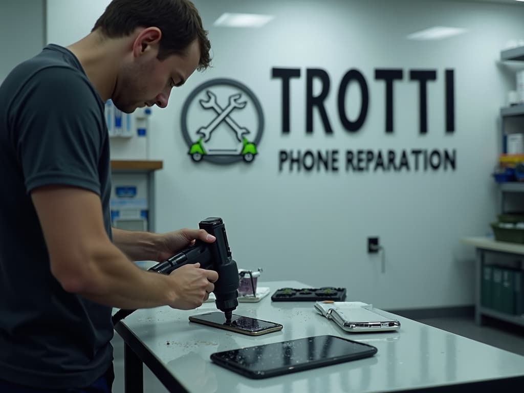 Réparation Vitre arrière à Pierrelaye - TROTTIPHONE