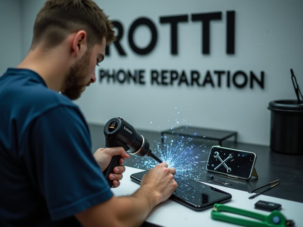 Réparation Vitre arrière à Pontoise - TROTTIPHONE