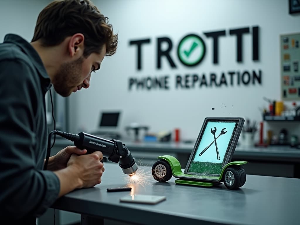 Réparation Vitre arrière à Saint-Leu-la-Forêt - TROTTIPHONE