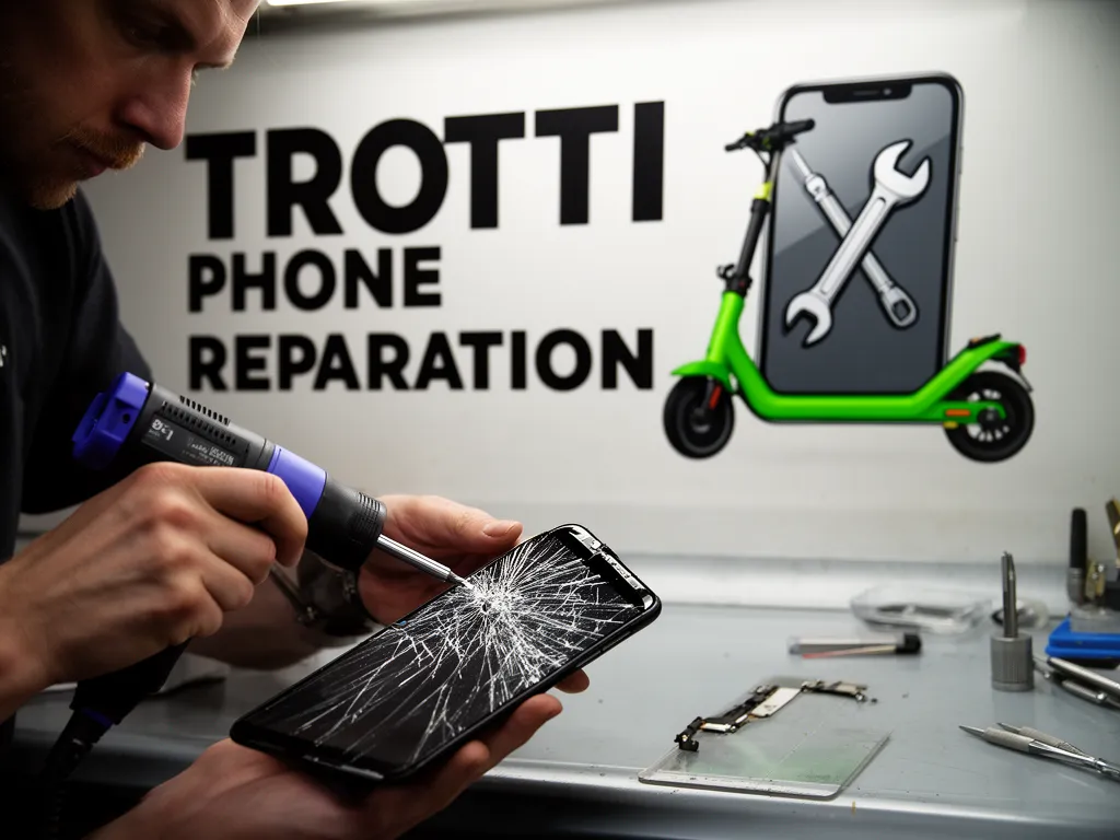 Réparation Vitre arrière à Saint-Prix - TROTTIPHONE