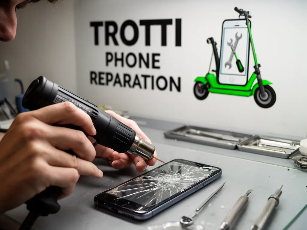 Réparation Vitre arrière à Vallangoujard - TROTTIPHONE