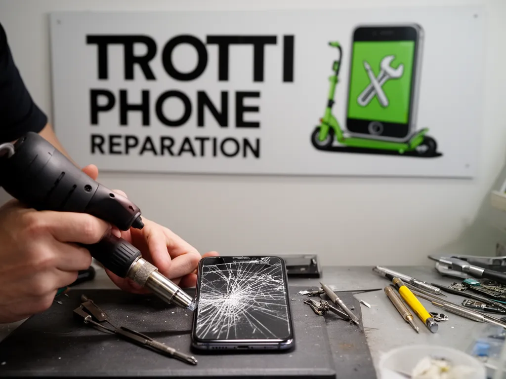 Réparation Vitre arrière à Vienne-en-Arthies - TROTTIPHONE